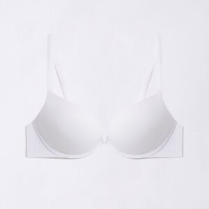 White push-up bra on clean ecommerce background